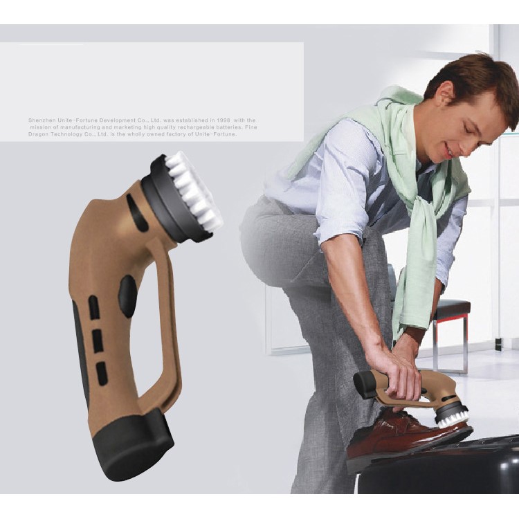Cordless Power Scrubber Shoe Polisher for Leather Bag, Shoes,Sofa and More with Rechargeable Battery - US Plug-9