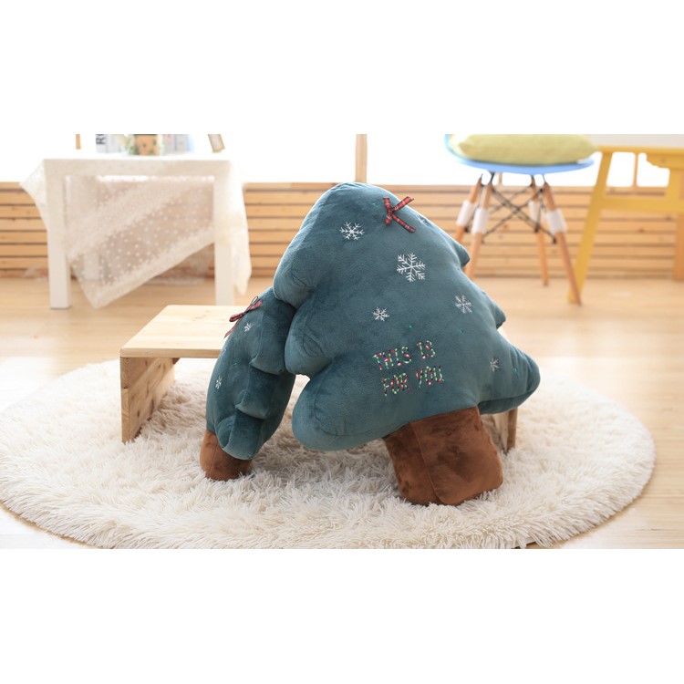 Christmas Tree Shaped Soft Cushion Comfortable Plush Pillow Stuffed Plush Toy Doll Seat Pad, Size: 22cm-15