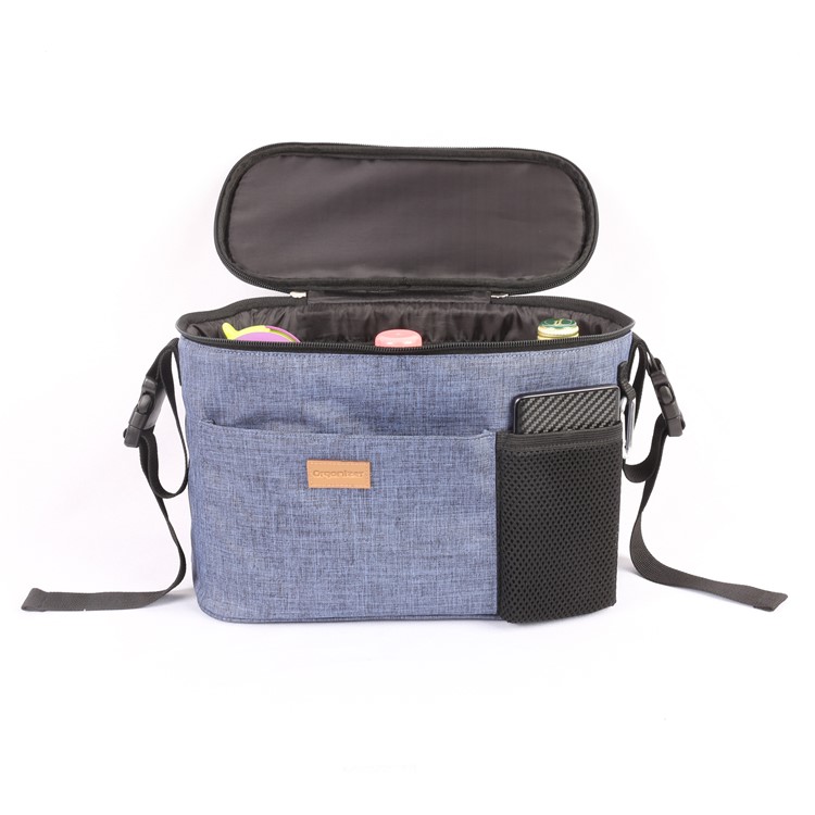 JOYREN Stroller Bag Multifunctional Stroller Storage Mother Bag - Blue-3