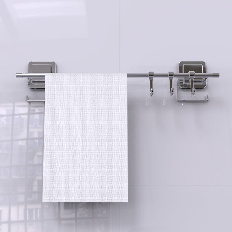 Premium Stainless Steel Chrome Towel Racks for Bathroom-2