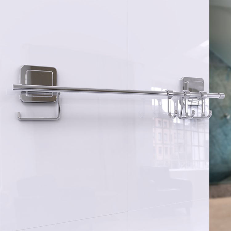 Premium Stainless Steel Chrome Towel Racks for Bathroom-4