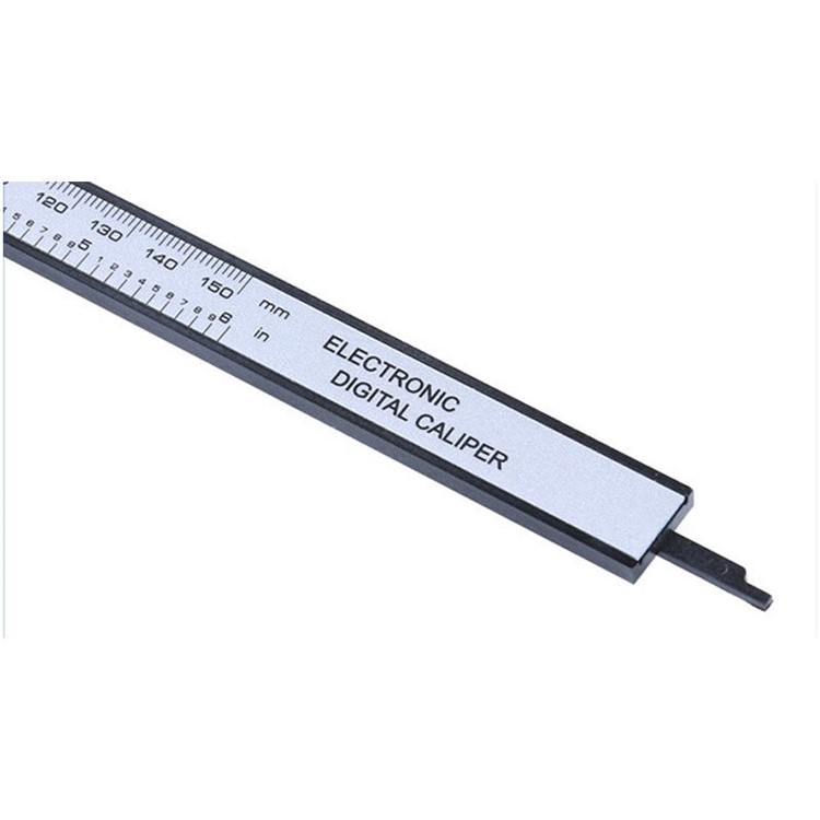 0-150mm Electronic Digital Caliper with Extra Large LCD Screen - Black-3