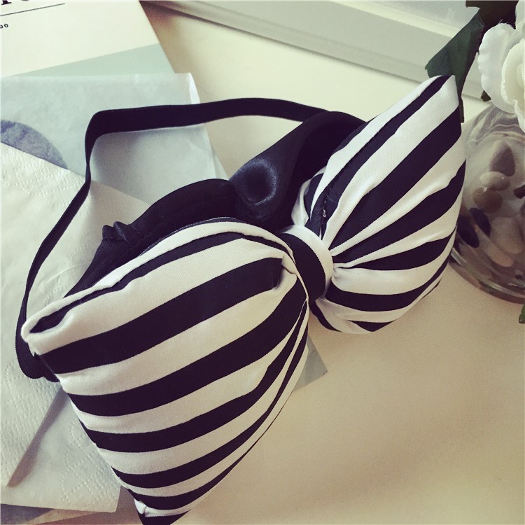 Lovely Bowknot Pattern Eye Mask Eyeshade Cover Sleeping Blinder - Bowknot-2