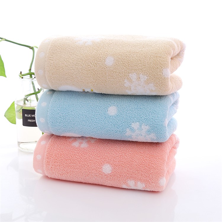 3PCS Cute Snowman Patern 35 x 75cm Pure Cotton Towels-1