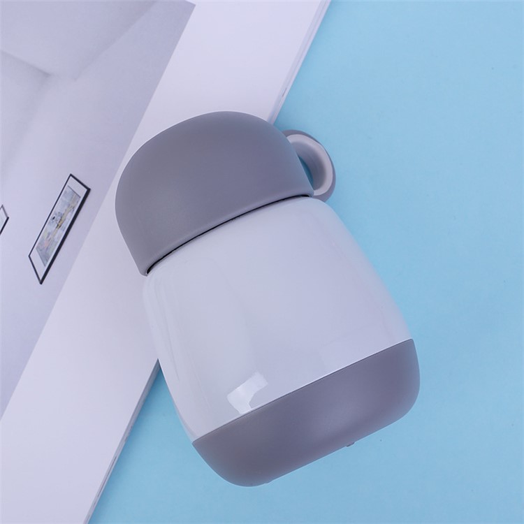 Mini and Portable 300mL 304 Stainless Steel Vacuum Insulated Cup - Grey-1