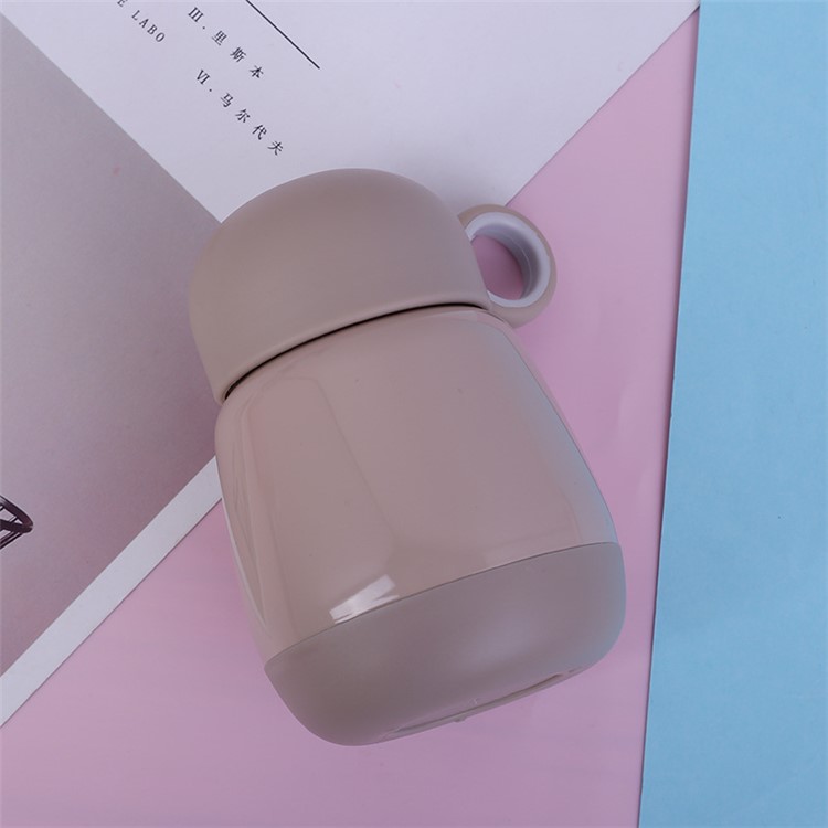 304 Stainless Steel 300mL Vacuum Insulated Cup Heat Preservation Bottle - Coffee-1