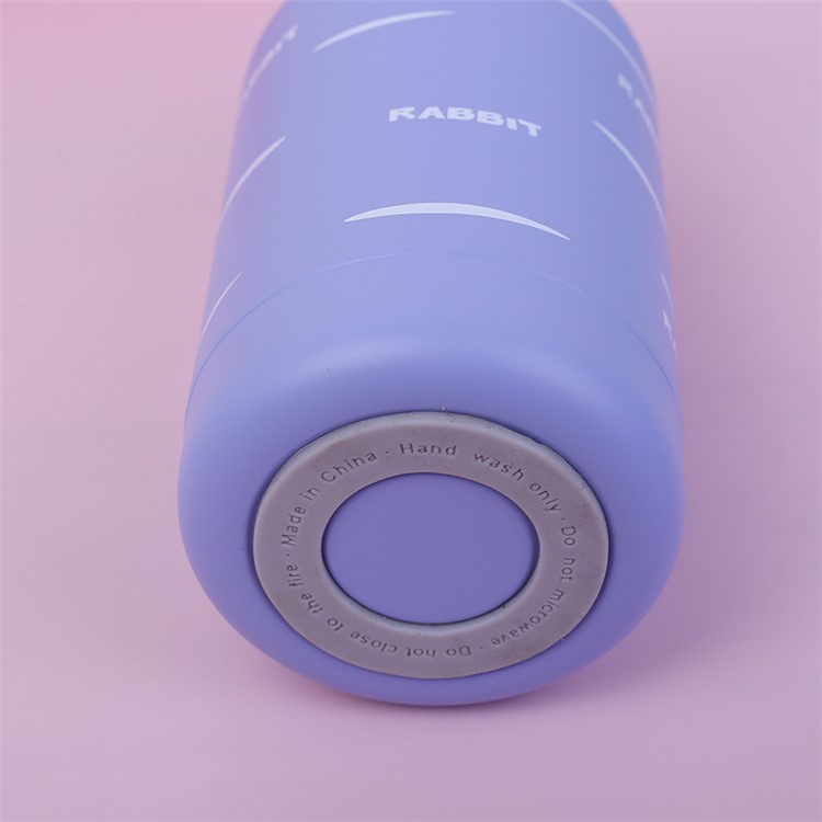 300ml Cute Stainless Steel 304 Insulated Cup Beverage Bottle - Purple / Pink-4