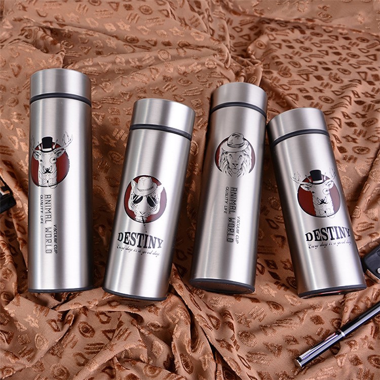 Patterned Modern Style Insulated 304 Stainless Steel Vacuum Travel - Dog / Capacity: 350ml-2