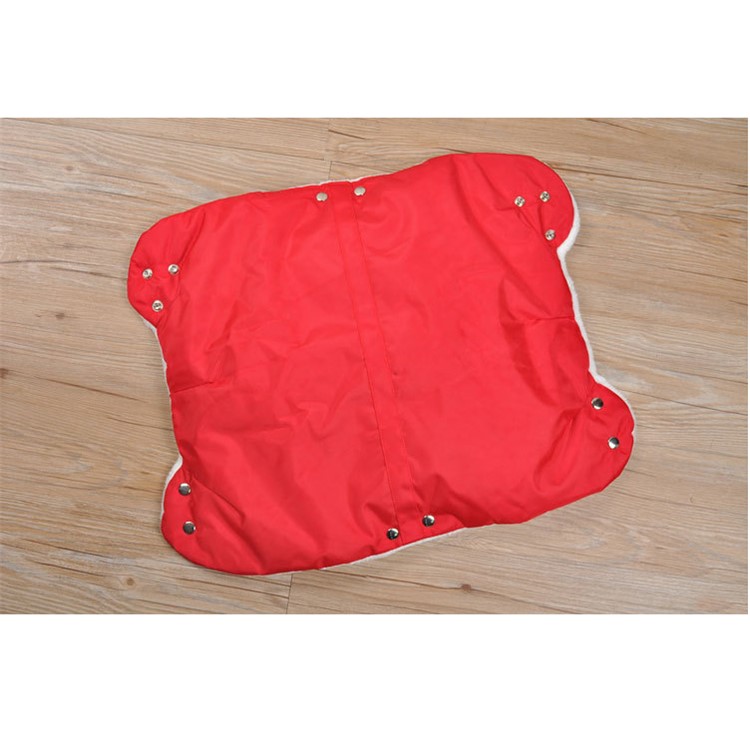 Waterproof Brand New and High Quality Warmer Gloves for Pushchair Handle - Red-6