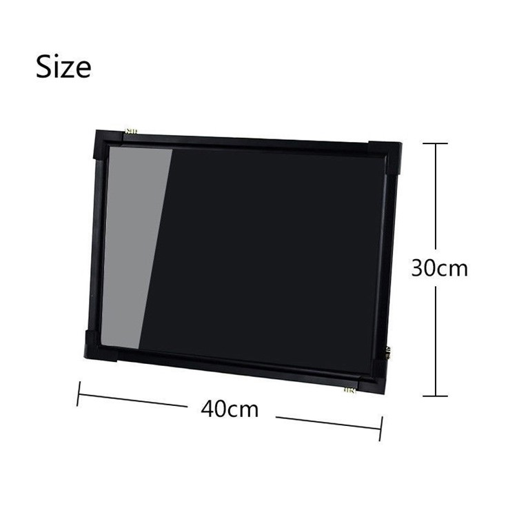 Flashing Illuminated Erasable LED Message Writing Board DIY Drawing Painting Sketching Pad, Size: 40x30cm - US Plug-6