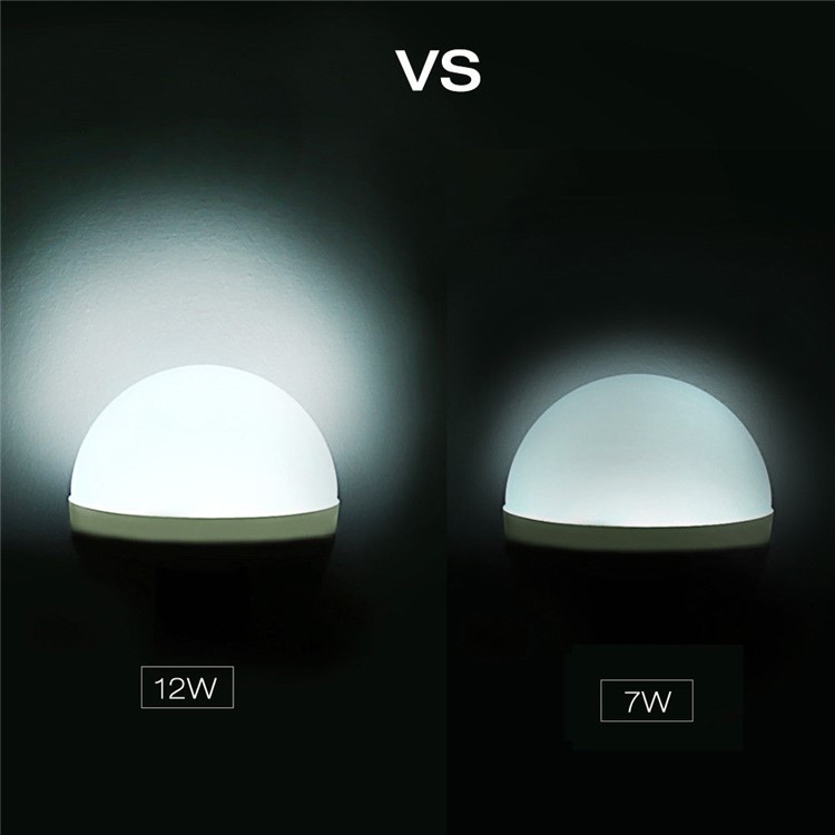 Portable Solar Panel Powered LED Bulb Emergency Lamps 12W-9