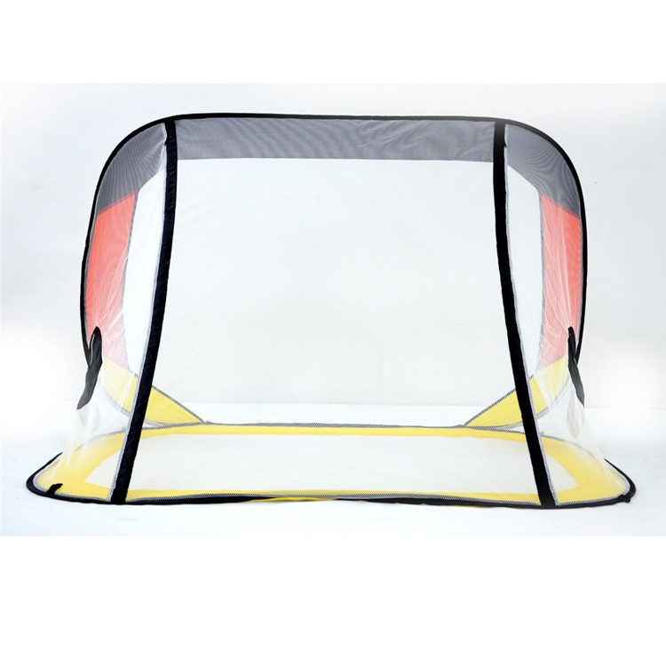 Folding Children Soccer Goal Door Set Kid Mini Football Goal Football Post Net Set - German Flag-2