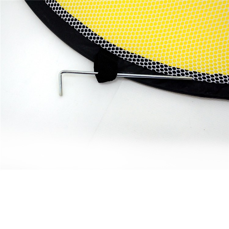 Folding Children Soccer Goal Door Set Kid Mini Football Goal Football Post Net Set - German Flag-4