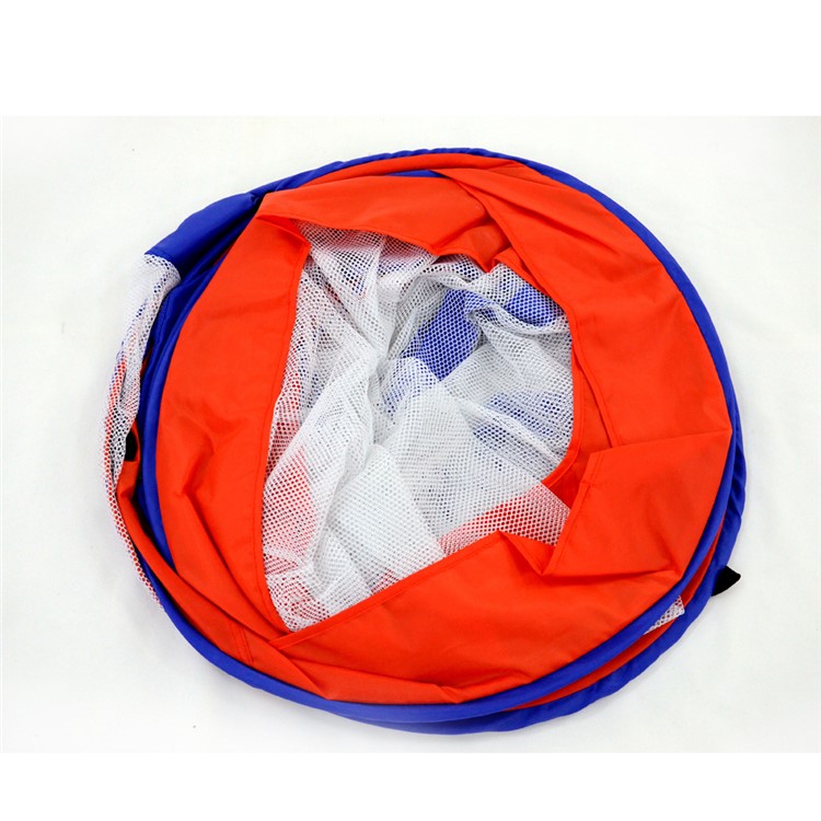 Folding Children Soccer Goal Door Set Mini Football Goal Football Post Net Set - French Flag-3