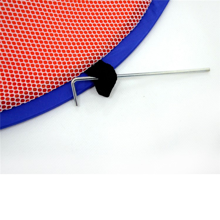 Folding Children Soccer Goal Door Set Mini Football Goal Football Post Net Set - French Flag-5