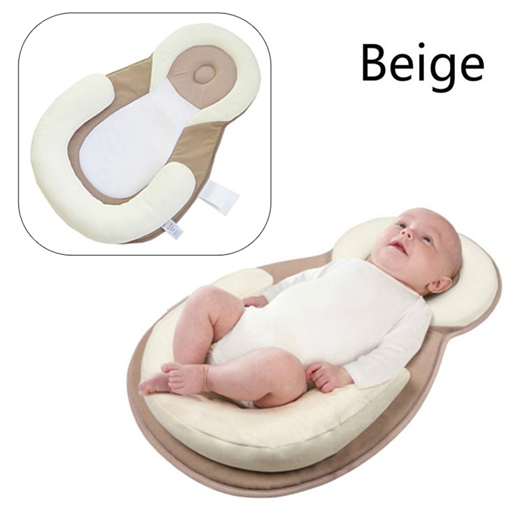 Newborn Baby Kids Blanket Cute Thick Printing Swaddle Sleeping Bag Baby Warm Bed - Beige-1