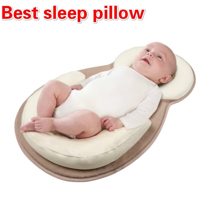 Newborn Baby Kids Blanket Cute Thick Printing Swaddle Sleeping Bag Baby Warm Bed - Beige-4