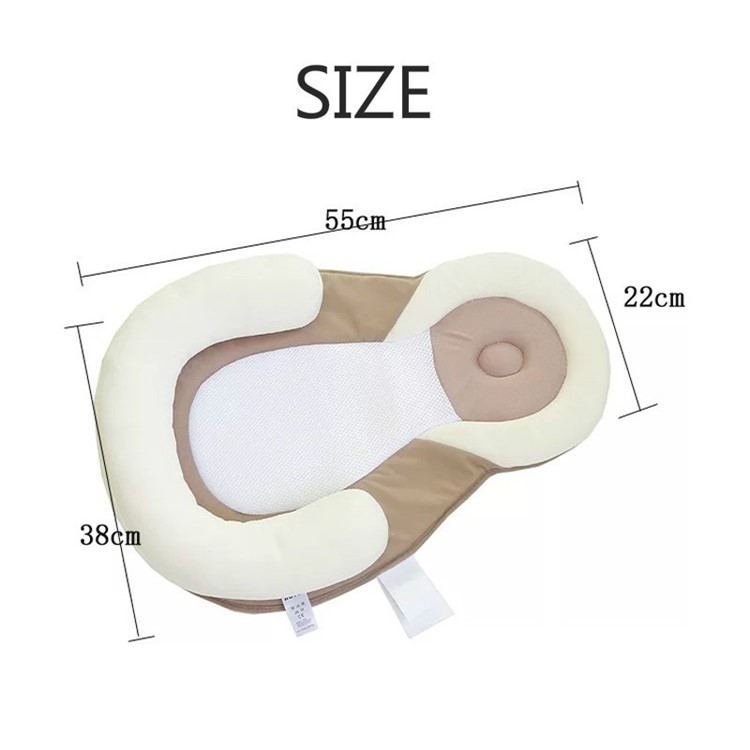Newborn Baby Kids Blanket Cute Thick Printing Swaddle Sleeping Bag Baby Warm Bed - Beige-7