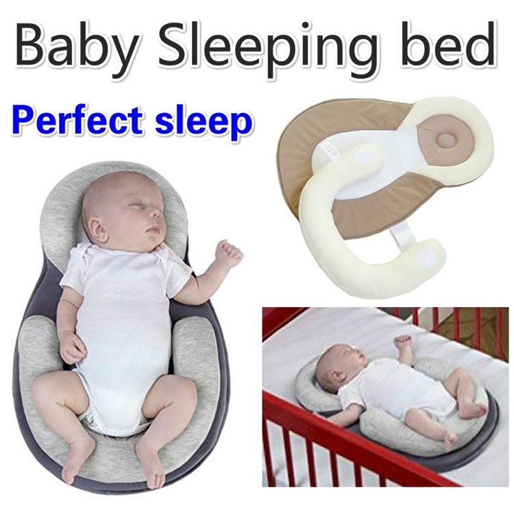 Newborn Baby Kids Blanket Cute Thick Printing Swaddle Sleeping Bag Baby Warm Bed - Beige-8