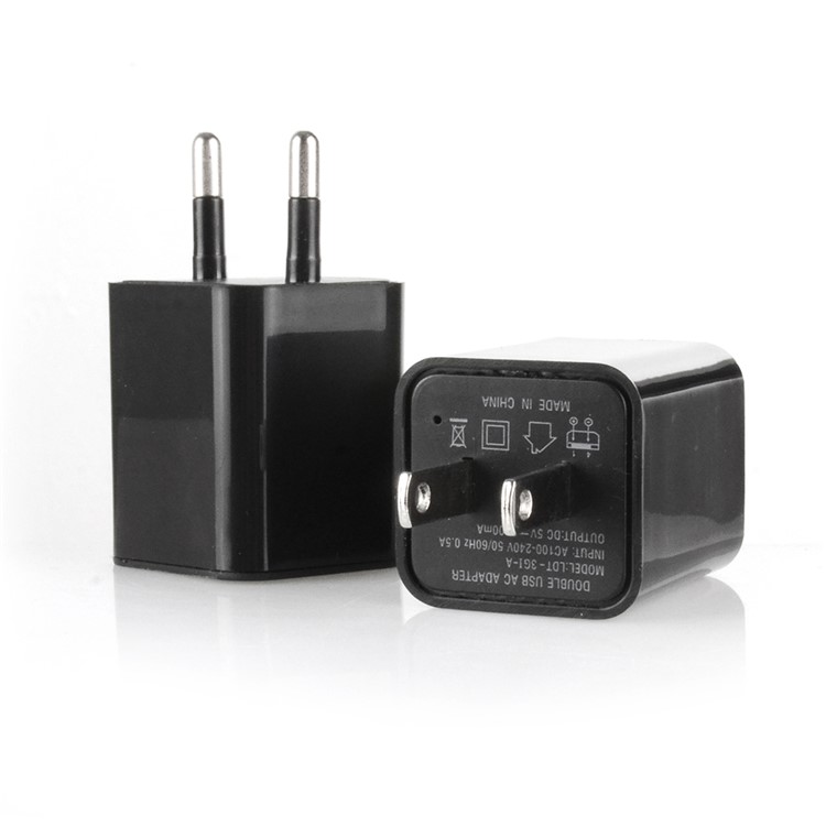 1080P HD Mini Spy Camera Motion Detection Security Camera Charger USB Wall Charger WiFi Camera - EU Plug-2