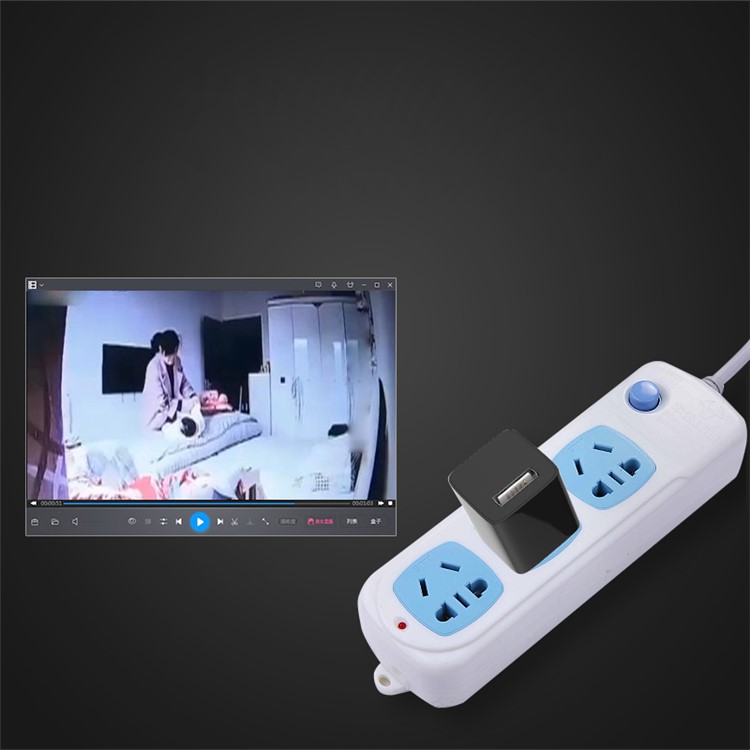 1080P HD Mini Spy Camera Motion Detection Security Camera Charger USB Wall Charger WiFi Camera - EU Plug-4