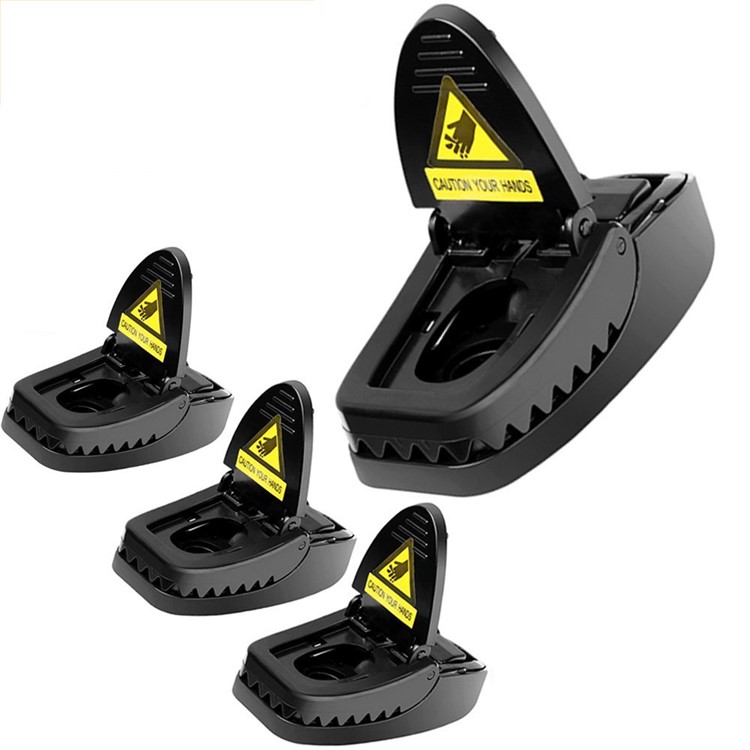 4Pcs/Set Mouse Traps Powerful Rat Mice Rodent Killer - Size: M-1