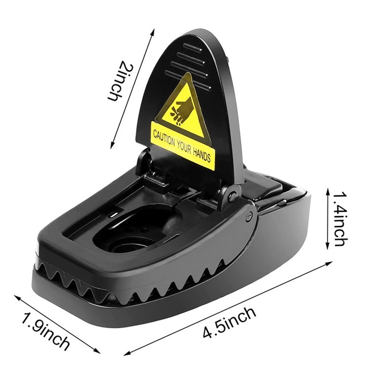 4Pcs/Set Mouse Traps Powerful Rat Mice Rodent Killer - Size: M-4