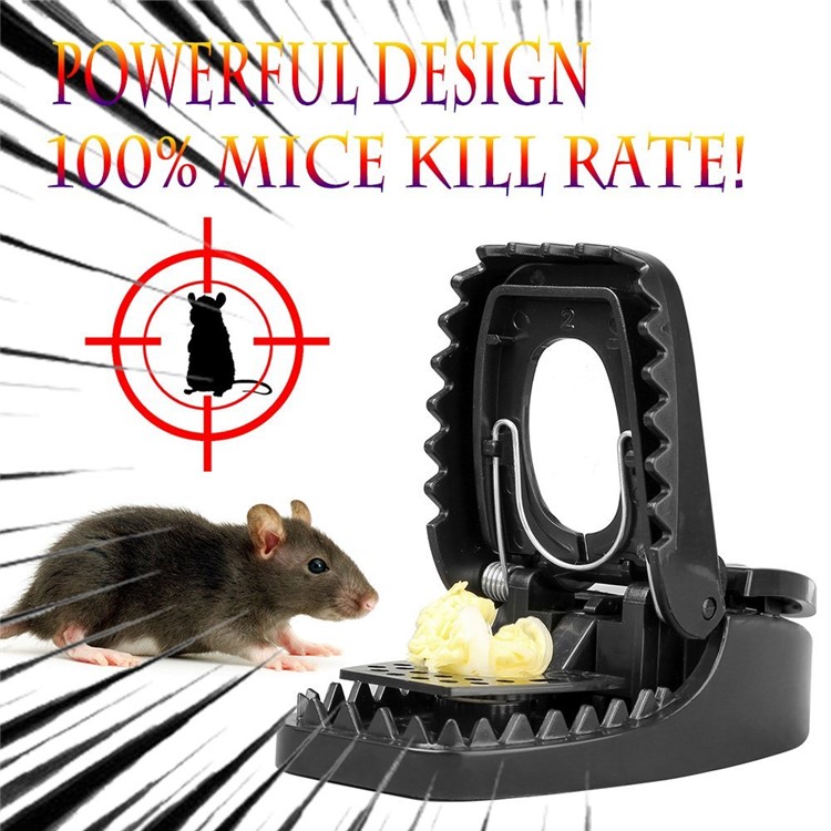 4Pcs/Set Mouse Traps Powerful Rat Mice Rodent Killer - Size: M-5