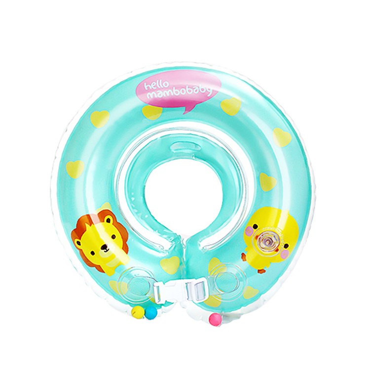 MAMBOBABY Dual-layer Airbags PVC Baby Pool Float Swim Ring - Blue / L-1