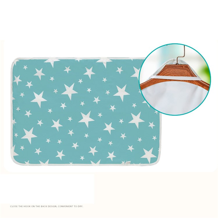 2Pcs Baby Nappy Cotton Diaper Changing Baby Waterproof Mattress Bed Sheet Infant Change Mat Cover-10