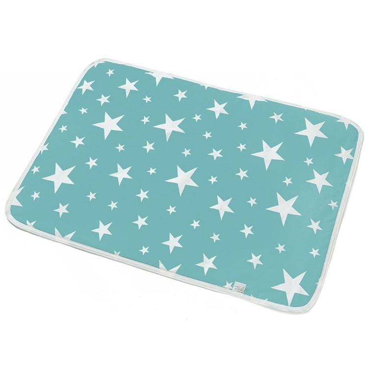 2Pcs Baby Nappy Cotton Diaper Changing Baby Waterproof Mattress Bed Sheet Infant Change Mat Cover-3