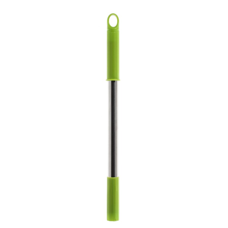 Stainless Steel Handle Mop with 2 Green Double-sided Super Microfiber Mop Pads-5