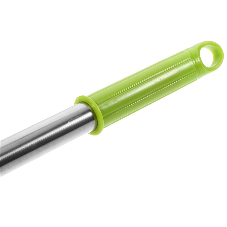 Stainless Steel Handle Mop with 2 Green Double-sided Super Microfiber Mop Pads-6