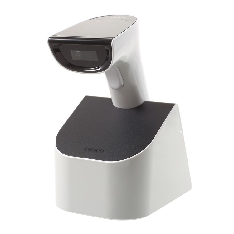 CILICO IOT800 Bluetooth WiFi Wireless and USB 2D Barcode Scanner Hands Free Barcode Reader - UK Plug-1