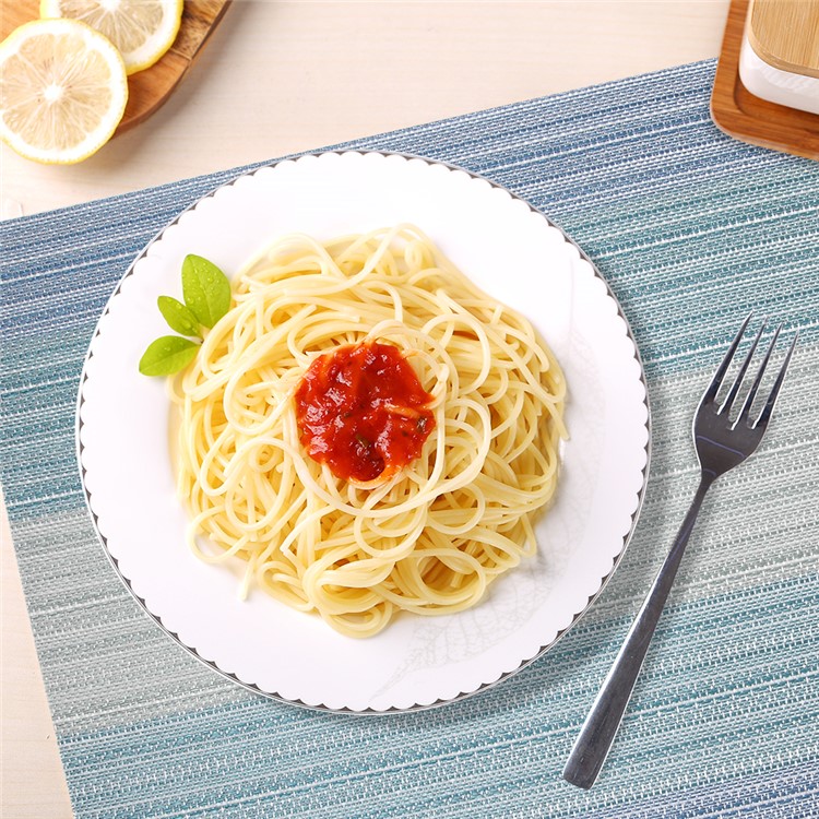 4PCS/Lot Non-slip PVC Kitchen Heat-resistant Mats for Dining Table, Size: 45 x 30cm - Blue-2