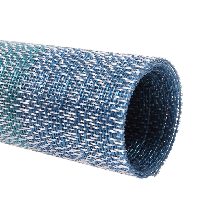 4PCS/Lot Non-slip PVC Kitchen Heat-resistant Mats for Dining Table, Size: 45 x 30cm - Blue-6