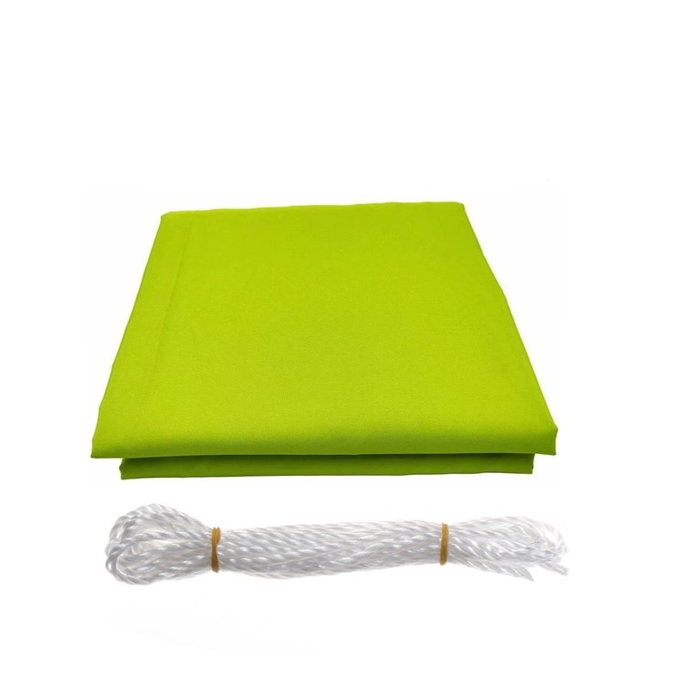 Outdoor Portable Breathable Sun Shade Sail UV Protection Triangle Sail, Size: 3 x 3 x 3m - Green-1