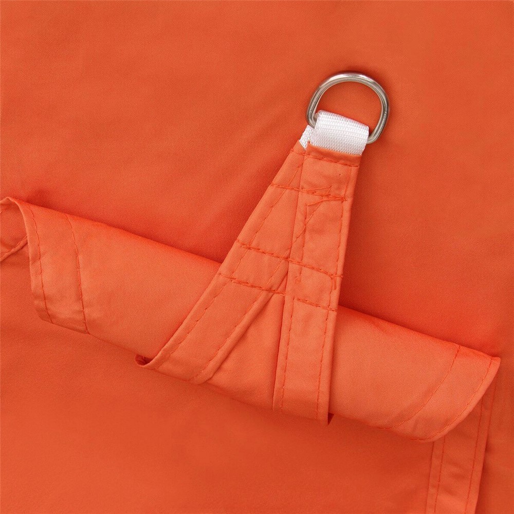 Breathable Sun Shade Sail Waterproof Triangle Sail, Size: 4.8 x 4.8 x 4.8m - Orange-3