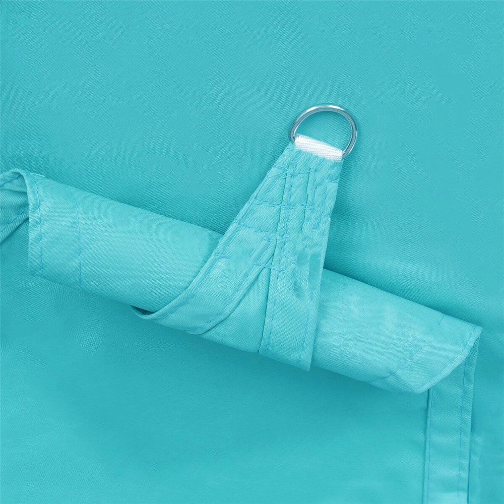 Outdoor Breathable Sun Shade Net UV Protection Triangle Sail, Size: 4.8 x 4.8 x 4.8m - Blue-3