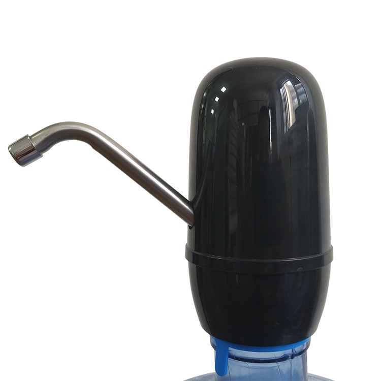 Electric Desk Top Powerful Portable Drinking Water Pump Dispenser - Black-2