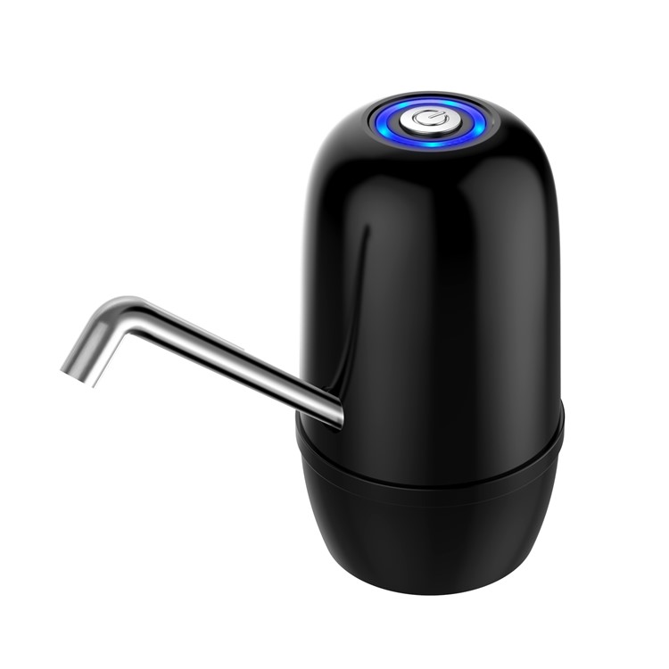 Electric Desk Top Powerful Portable Drinking Water Pump Dispenser - Black-3