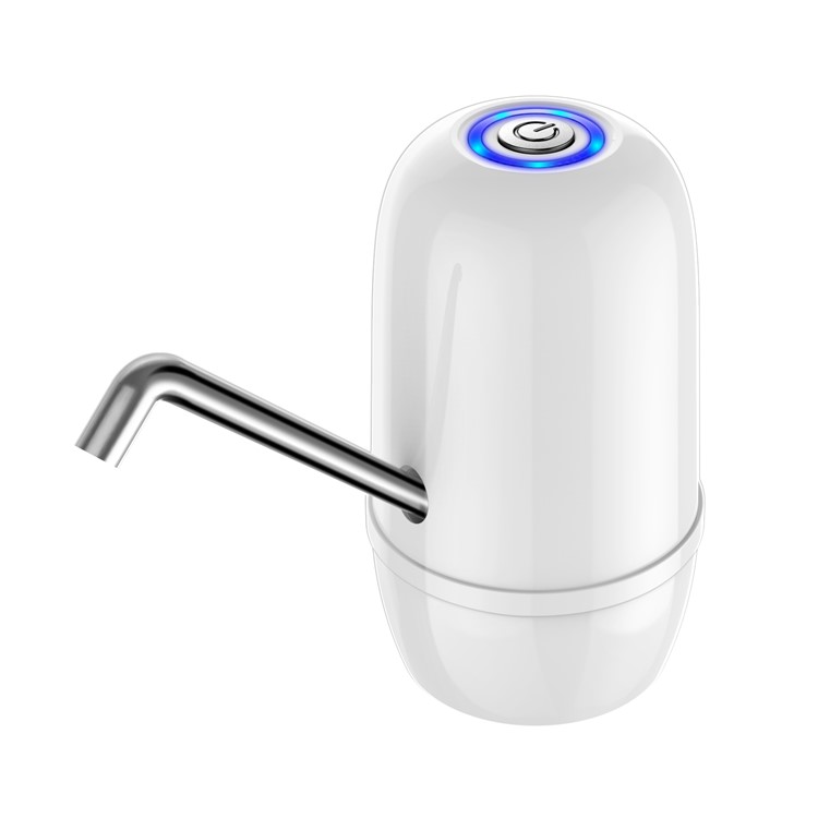 Electric Rechargeable Powerful Portable Drinking Water Pump Dispenser - White-3