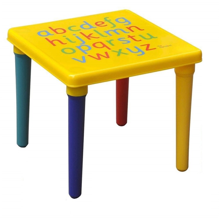 Kids Children Furniture Alphabet Learn & Play ABC Table + Chair Set-3