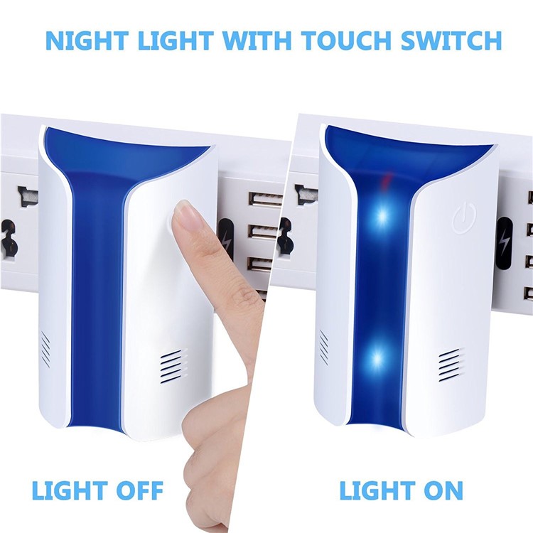 2Pcs/Set Multi-function Ultrasonic Electromagnetic Insect Rodent Repellent Plug-in Indoor and Outdoor Use - UK Plug-4