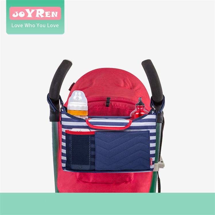 Polyester Baby Care Diaper Bag Stroller Accessories Hanging Bag Baby Storage Bag-2