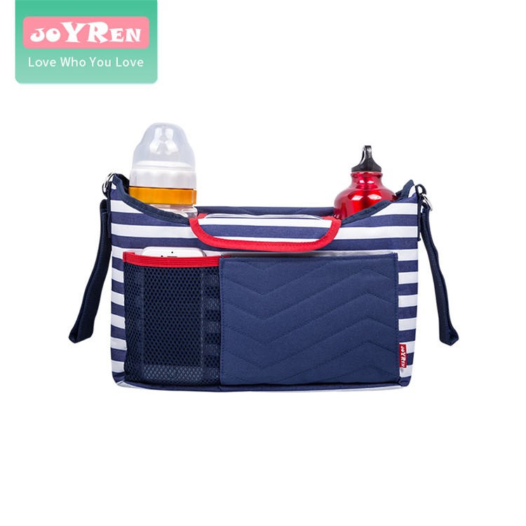 Polyester Baby Care Diaper Bag Stroller Accessories Hanging Bag Baby Storage Bag-3