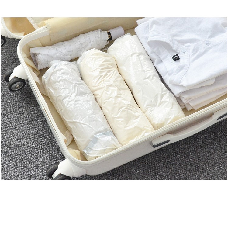Floral Pattern Vacuum Space Saver Compression Storage Bag, Size: 100 x 80cm-5