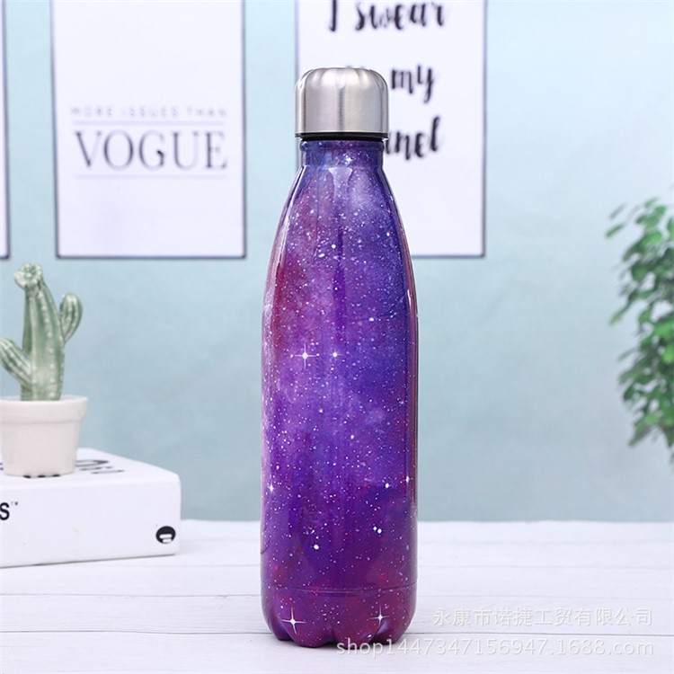 Vacuum Insulated 304 Stainless Steel Insulation Cup Thermoses Bottle 500ML - K14-1