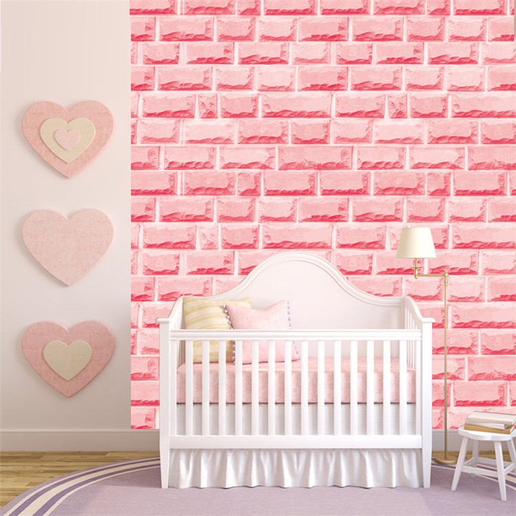 3D Self-adhesive Wallpaper Brick Stone Wall Sticker Home Decor, Size: 0.45x10m - SA-1027-1