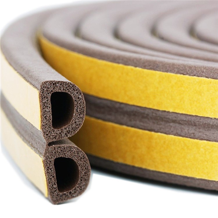 Anti-collision Self Adhesive Door Window Rubber Weatherproof Seal-2